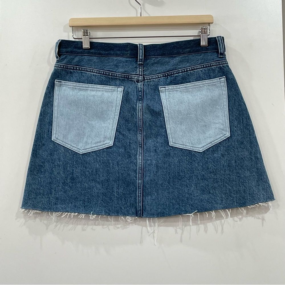 Everlane Cargo Mini Jean Skirt - Picture 9 of 10